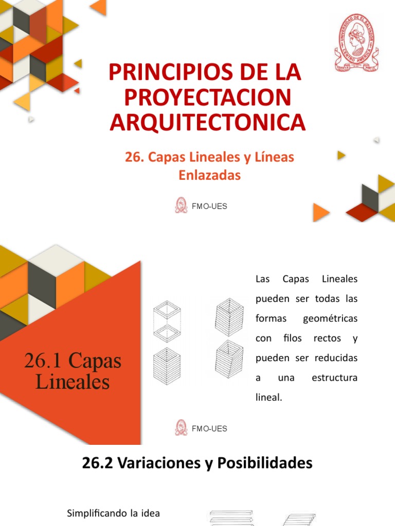 Capas Lineales en Proyectos Arquitectónicos | PDF