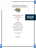 Informe Cuadro Comparativo Contabilidad de Costos, Administrativa y Financiera PDF