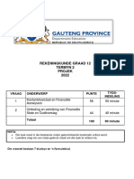 2022 Rekeningkunde Projek GR 12 - VS PDF