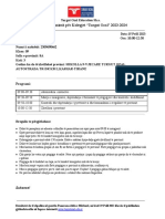 Provimi I Pranimit 2023 - Dokumenti I Hyrjes (Sara Elezi) PDF