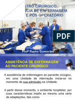 Aula 6 - Assistência de Enfermagem No Pré e Pós Operatório.