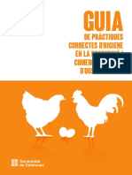 Pràctiques Correctes en La Higiene I Comercialització D'ous Ecològics PDF