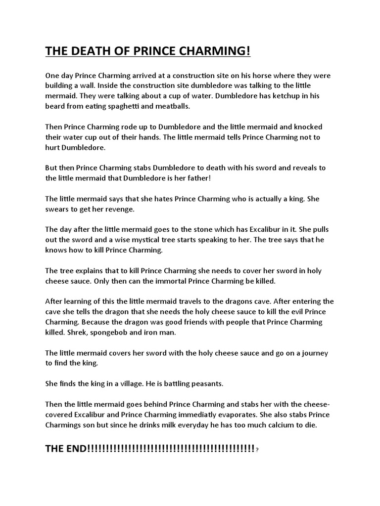 The Death of Prince Charming PDF