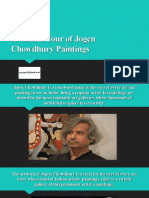 Virtual Tour of Jogen Chowdhury's Renowned Paintings