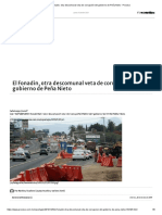 El Fonadin, de Peña Nieto - Proceso PDF