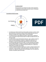 Cuál Es La Teoría Del Modelo Atómico de Bohr