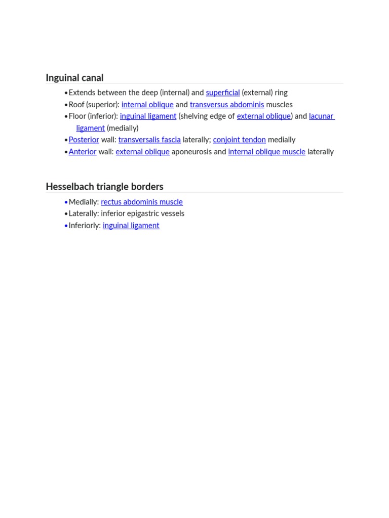 Hernia | PDF | Diseases And Disorders | Medical Specialties