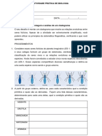 ATIVIDADE PRÁTICA DE BIOLOGIA