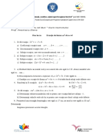 Fisa Ec de Gradul 2 PDF