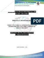 Directiva #0005-2022 Caja Chica PDF