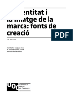 La Identitat I La Imatge de La Marca: Fonts de Creació PDF