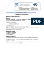 Guias de Fisica Eléctrica No6resistencia de Un Conductor