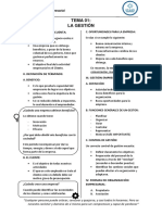 Tema 01 - La Gestion