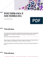 Psicodrama e Sociodrama: métodos de intervenção grupal