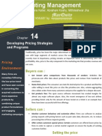 Marketing Management Chapter on Developing Pricing Strategies