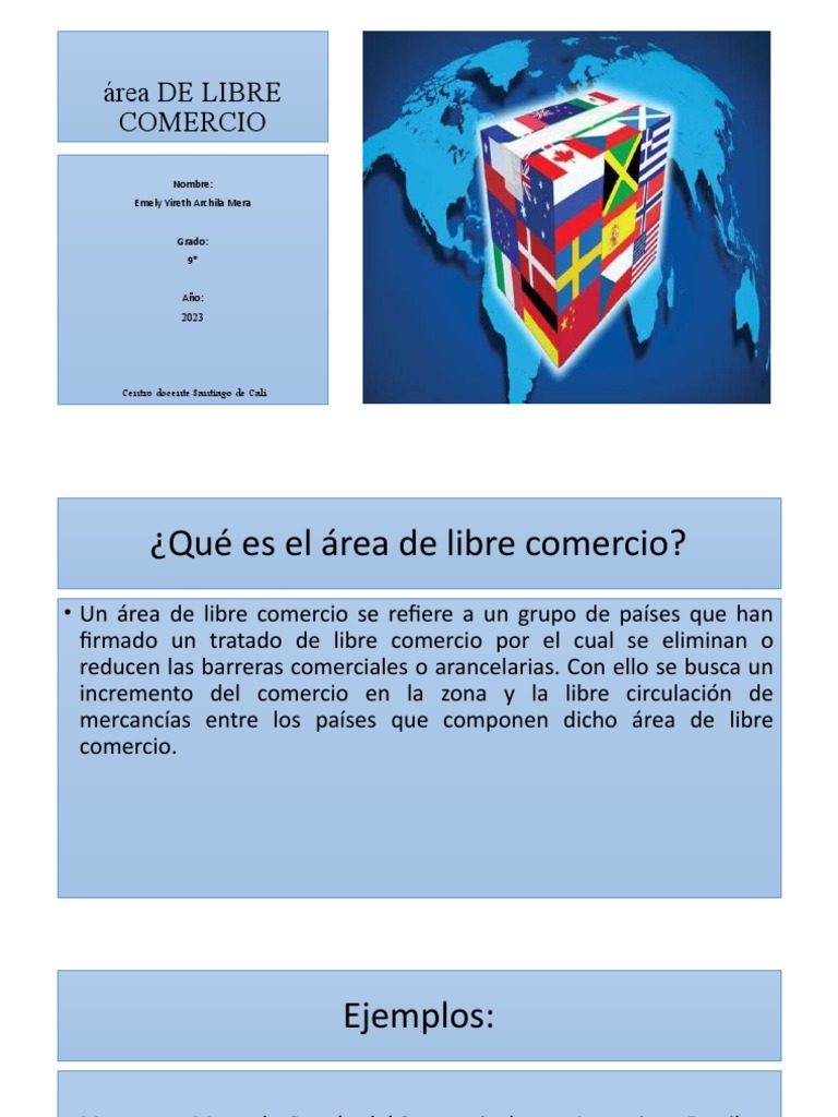 Área DE LIBRE COMERCIO | PDF