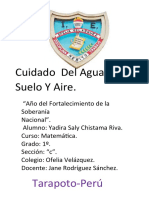 Cuidado Del Agua YY