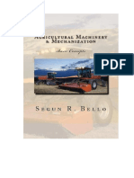 Agricultural Machinery and Mechanization PDF