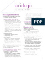 Sociologia - Resumo PDF