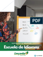 Escuela de Idiomas PDF