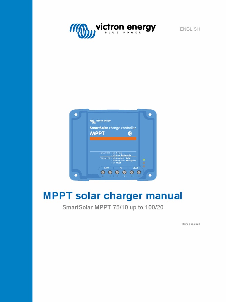 MPPT Solar Charger Manual Overview | PDF | Battery Charger ...