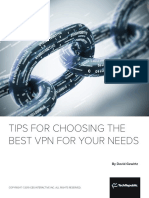 Tips For Choosing The Best VPN For Your Needs