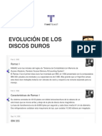 EVOLUCIÓN DE LOS DISCOS DUROS Timeline - Timetoast Timelines PDF