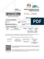 Formato de Pago Universal With Primefaces PDF