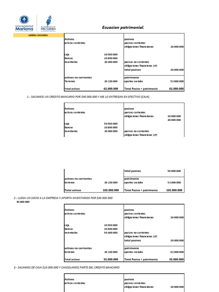 Ecuacion Patrimonial PDF