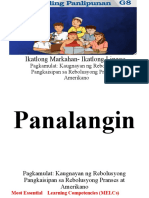 Quarter 3 - Week 3 - Pagkamulat - Kaugnayan NG Rebolusyong Pangkaisipan Sa Rebolusyong Pranses at Amerikano