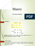 Aula de Matriz PDF