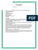 Ficha Tecnica Del Test Del Garabato 4 Años + PDF