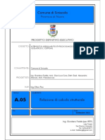 A 05 Relazione Di Calcolo Strutturale PDF