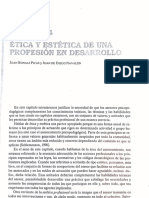 Ética y Estética de Una Profesión en Desarrollo PDF