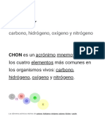 CHON - Wikipedia, La Enciclopedia Libre PDF