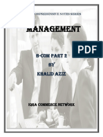 Bcom Management Final PDF