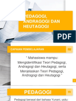 Pedagogi, Andragogi, Heutagogi PDF