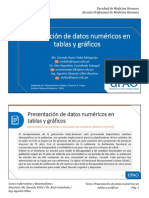 MEHU - 608 - U1 - T4 - Presentación de Datos Numéricos en Tablas y Gráficos PDF