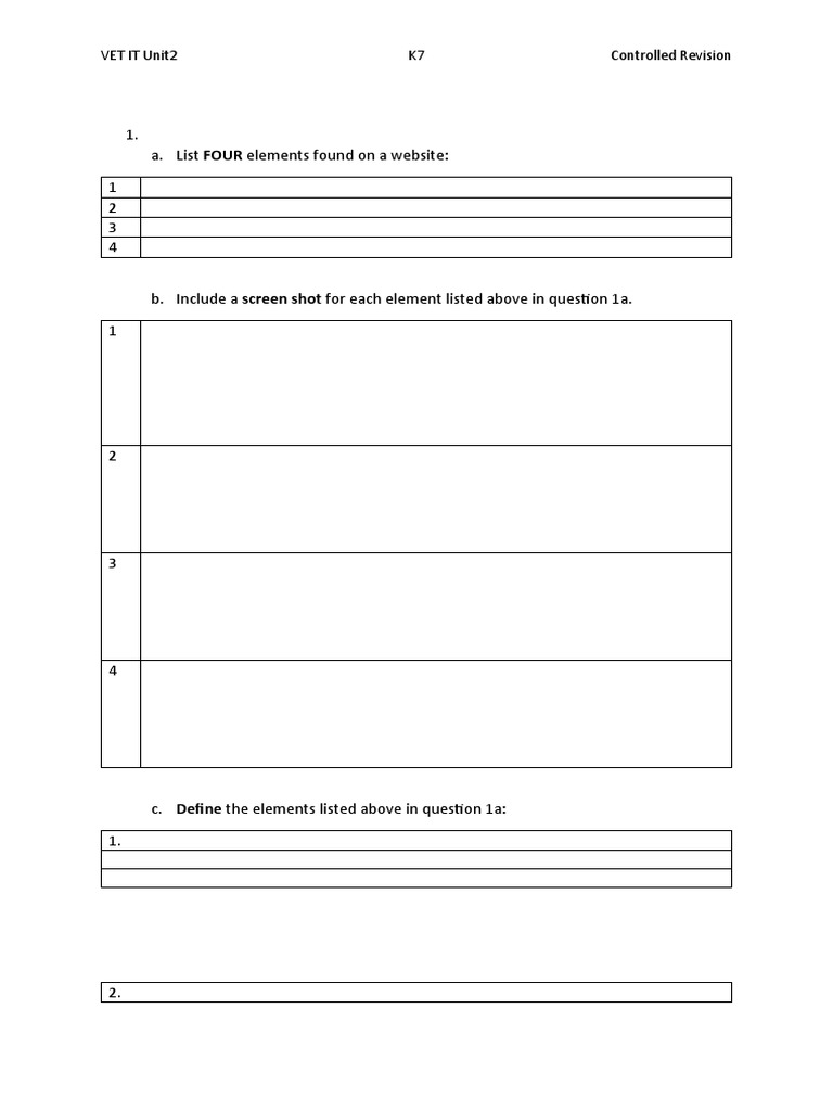 K7 Worksheet PDF