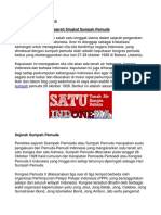 Sejarah Singkat Sumpah Pemuda PDF