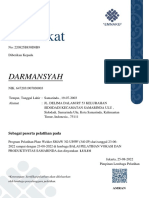 Certificate PDF