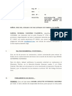 Demanda de Autorización para Disponer Bienes de Incapaz