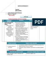 Sesión de Aprendizaje 13 de Abril