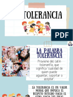 La Tolerancia PDF