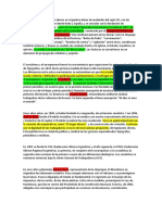 Los Inicios Del Movimiento Obrero en Argentina Datan de Mediados Del Siglo XIX