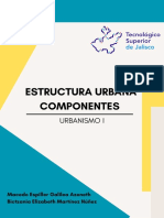 Estructura Urbana Componentes PDF
