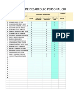 Consolidado de Desarrollo Personal Ciudadania Y Civica