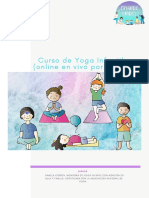 Programa Curso Yoga Infantil - Agosto 2020 PDF