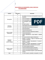 Lista de Cotejo para Evidencia de Desempeño 2