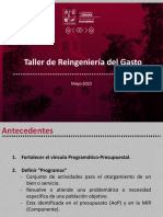 Reingeniería gasto